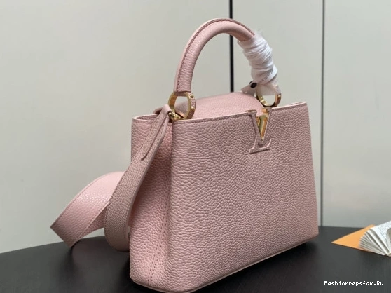 FS CHEAP CAPUCINES VUITTON BB-27*18*9CM LOUIS 0725